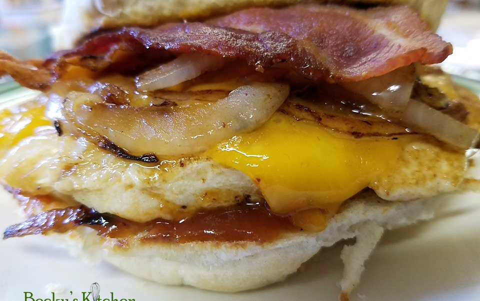 photo of bbq bacon chicken breast sandwich